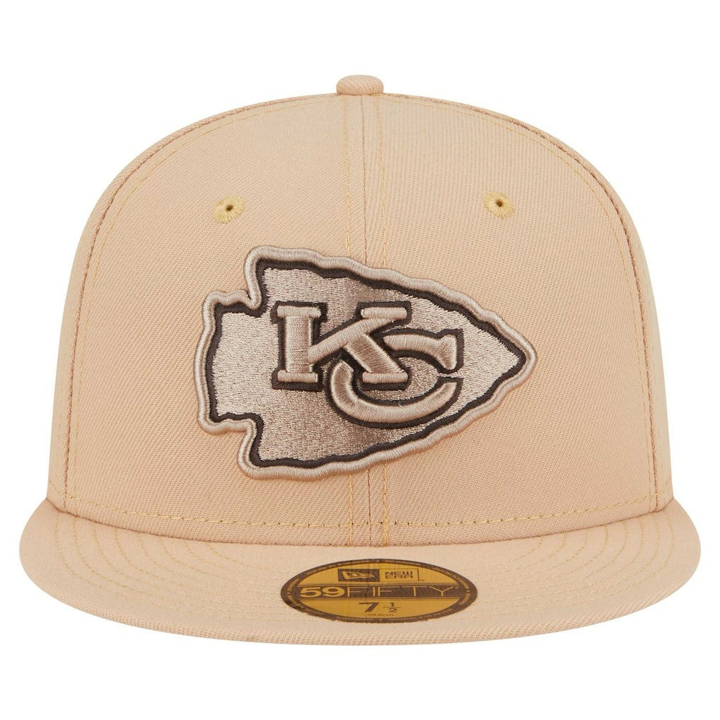 NFL Kansas City Chiefs Candied Pecan 59FIFTY Fitted Hat