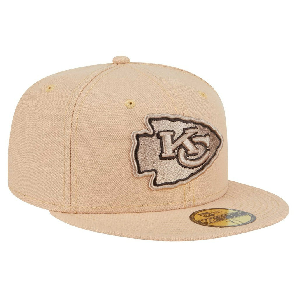 NFL Kansas City Chiefs Candied Pecan 59FIFTY Fitted Hat