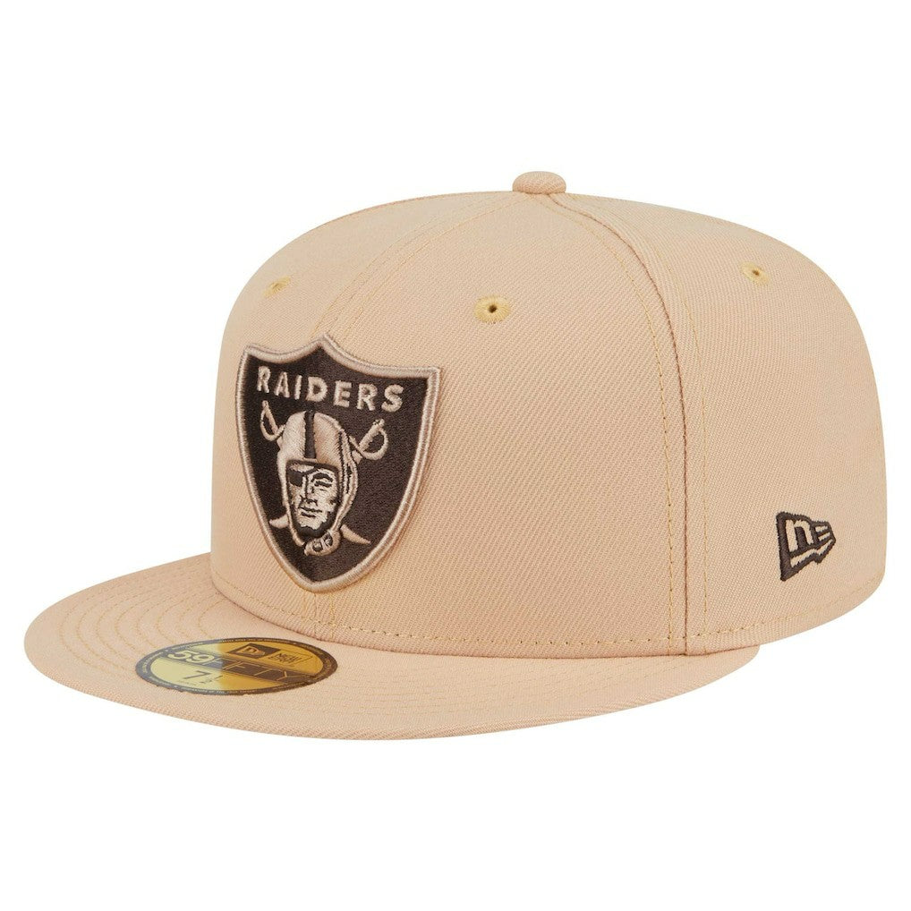 NFL Las Vegas Raiders Candied Pecan 59FIFTY Fitted Hat