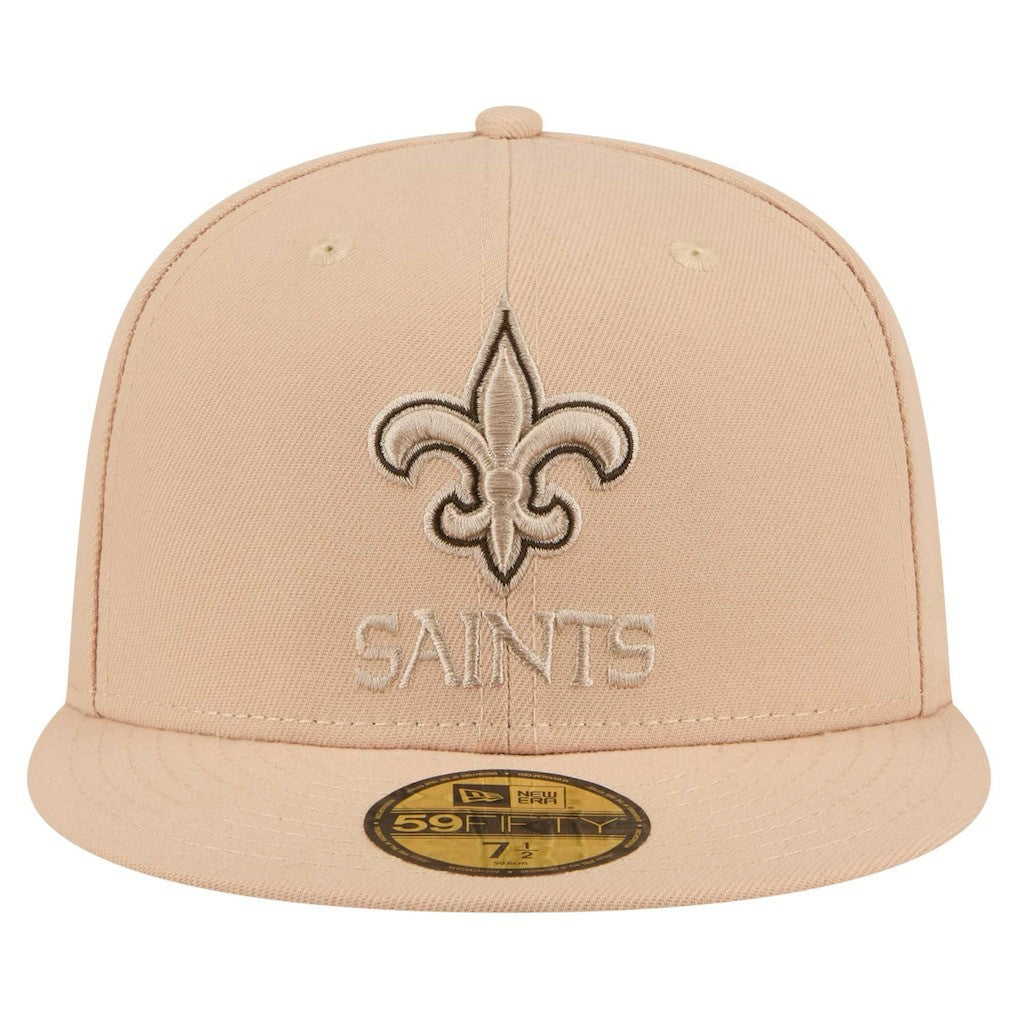 NFL New Orleans Saints Candied Pecan 59FIFTY Fitted Hat