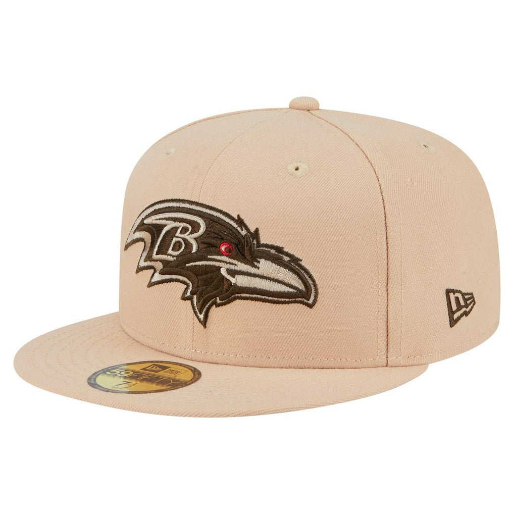NFL Baltimore Ravens Candied Pecan 59FIFTY Fitted Hat
