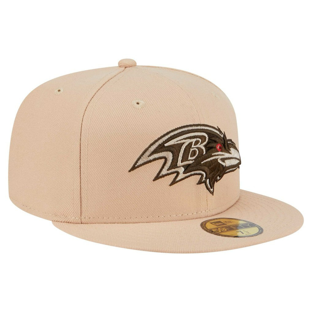 NFL Baltimore Ravens Candied Pecan 59FIFTY Fitted Hat