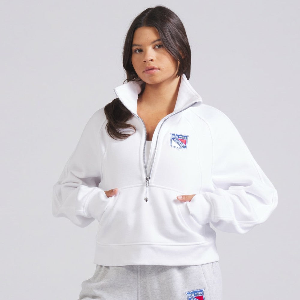 New York Rangers lululemon Women's Scuba Oversized Half Zip Top