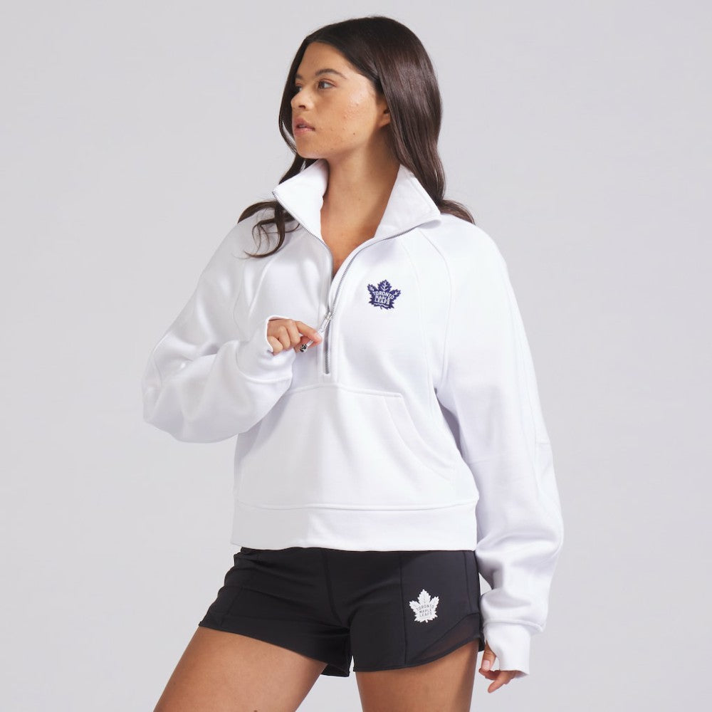 Toronto Maple Leafs lululemon Women's Scuba Oversized Half Zip Top