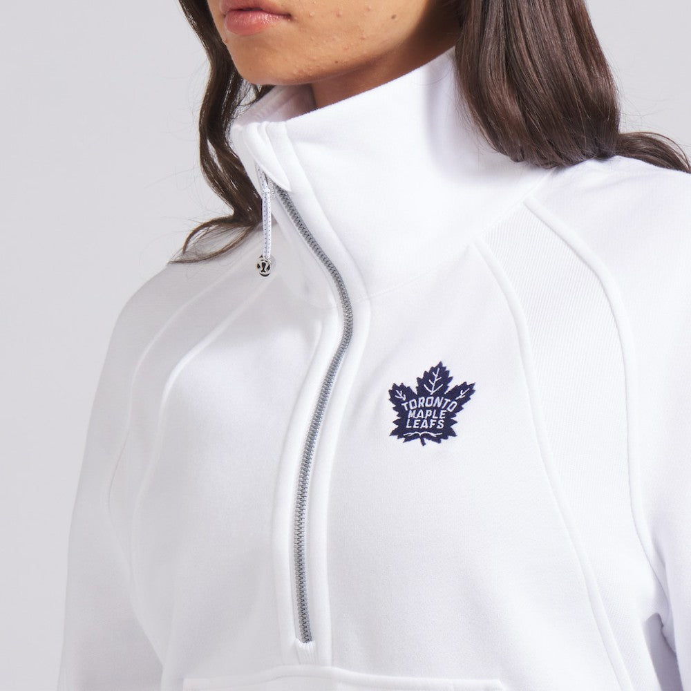 Toronto Maple Leafs lululemon Women's Scuba Oversized Half Zip Top