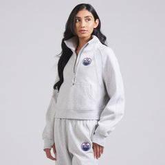 Edmonton Oilers lululemon Women's Scuba Oversized Half Zip Top