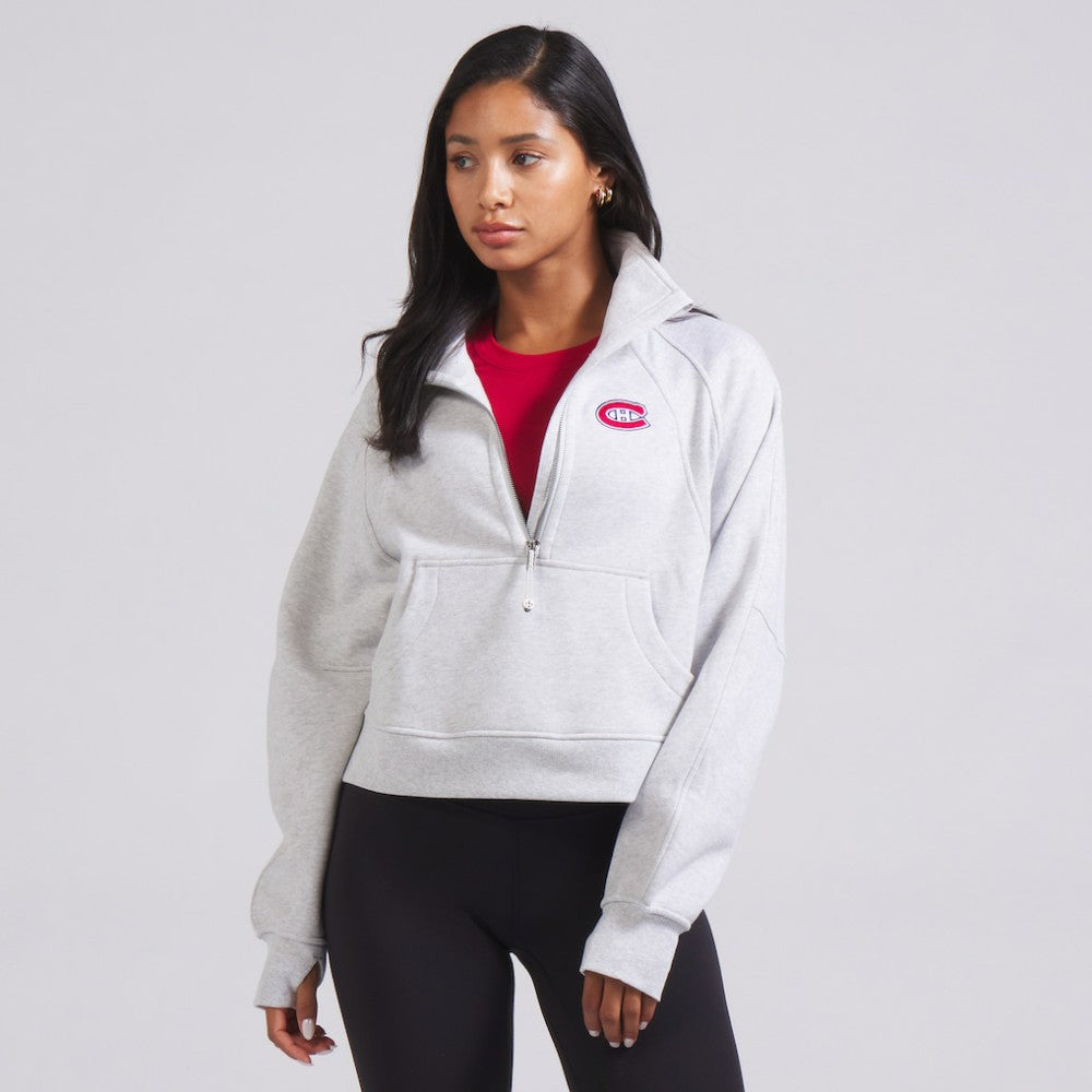 Montreal Canadiens lululemon Women's Scuba Oversized Half Zip Top