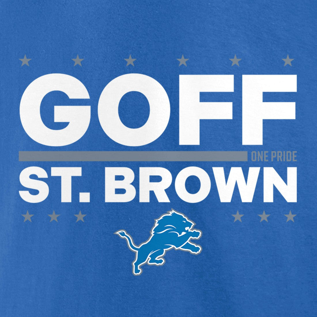 NFL Detroit Lions Jared Goff & Amon-Ra St. Brown  Election Players T-Shirt