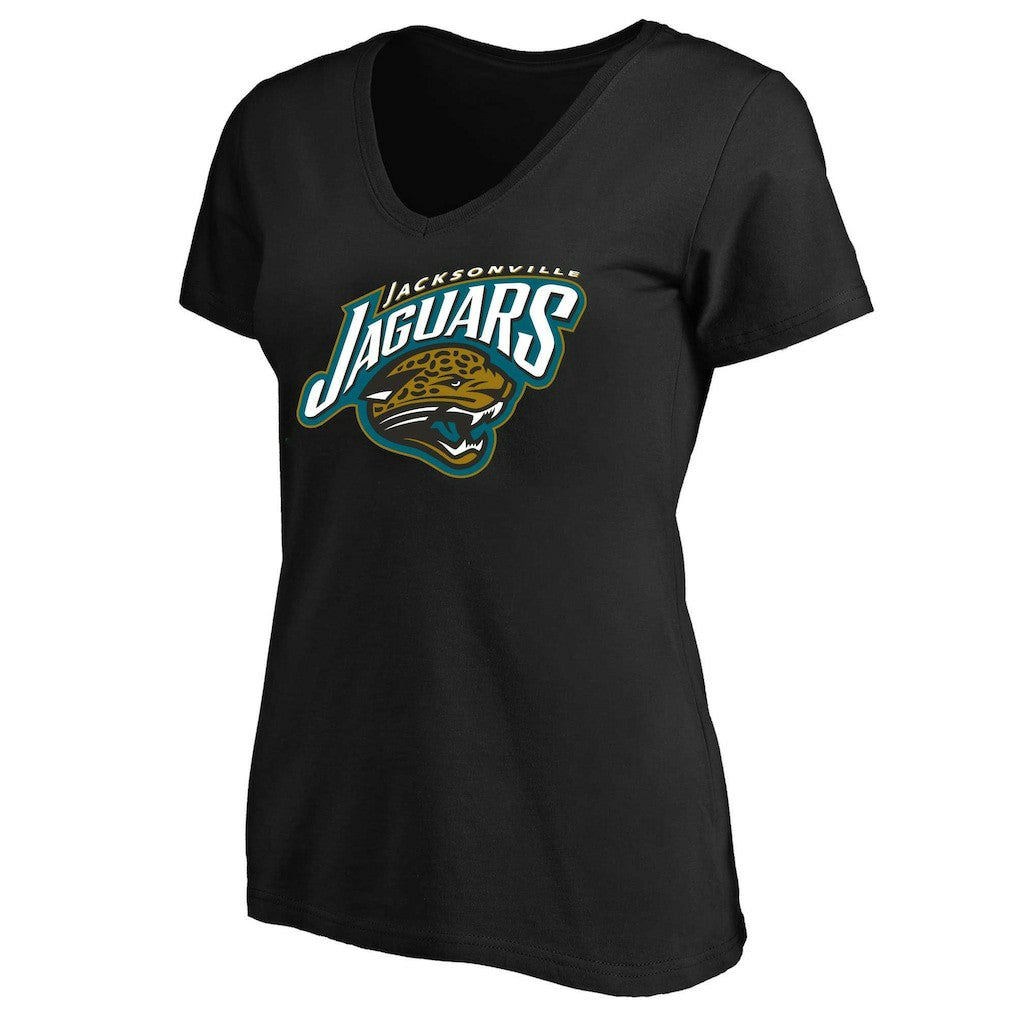 NFL Jacksonville Jaguars Women's Plus Size Classic Logo T-Shirt