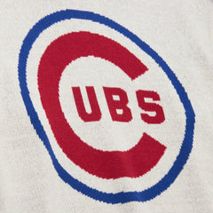 Chicago Cubs Retro Pullover Sweater - Cream | Mitchell & Ness