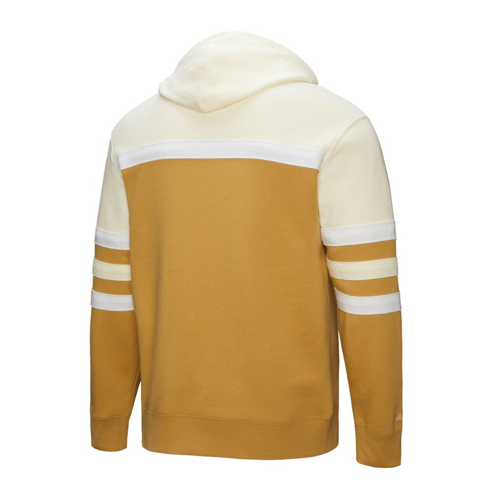 St. Louis Cardinals Head Coach Pullover Hoodie - Tan/Cream | Mitchell & Ness