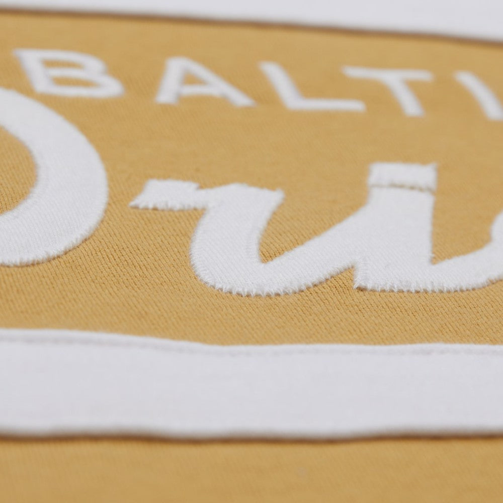 Baltimore Orioles Head Coach Pullover Hoodie - Tan/Cream | Mitchell & Ness