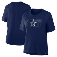 NFL Dallas Cowboys Women's Line Em Up T-Shirt