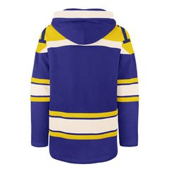 Milwaukee Brewers Superior Lacer Pullover Hoodie - Royal | 47 brand
