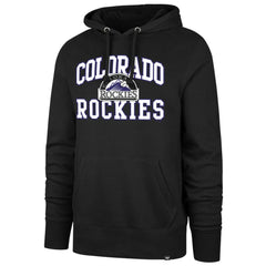 Colorado Rockies  Velocity Headline Pullover Hoodie - Black | 47 brand