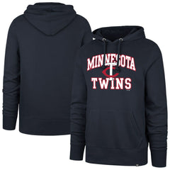 Minnesota Twins  Velocity Headline Pullover Hoodie - Navy | 47 brand