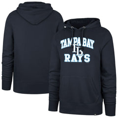 Tampa Bay Rays  Velocity Headline Pullover Hoodie - Navy | 47 brand