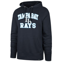 Tampa Bay Rays  Velocity Headline Pullover Hoodie - Navy | 47 brand