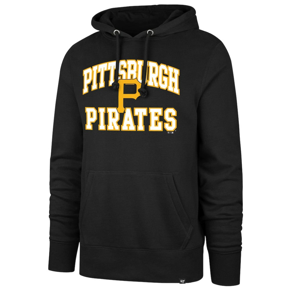 Pittsburgh Pirates  Velocity Headline Pullover Hoodie - Black | 47 brand