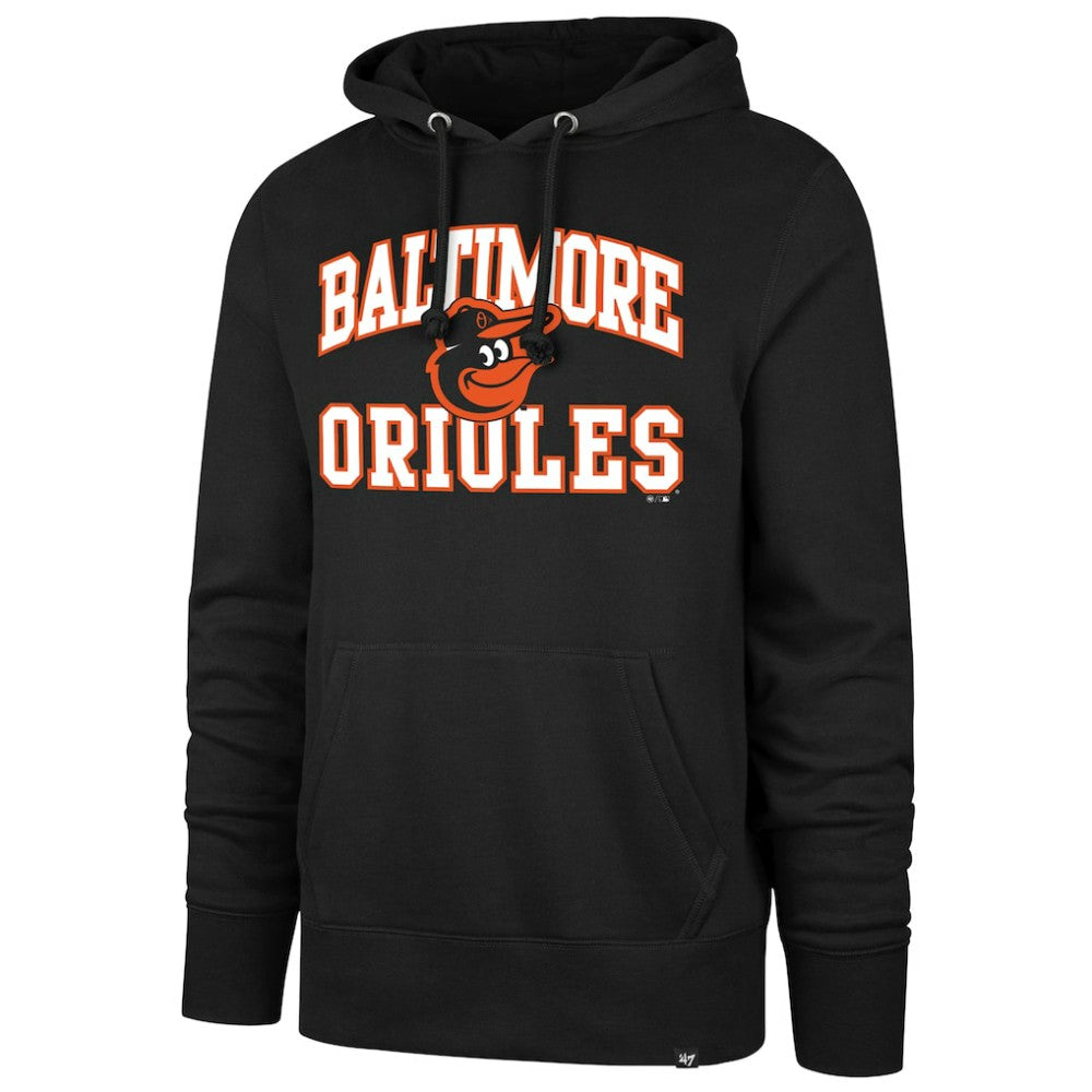 Baltimore Orioles  Velocity Headline Pullover Hoodie - Black | 47 brand