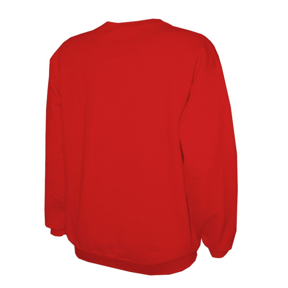 Los Angeles Angels Stitches Lightweight Crew Sweatshirt - Red