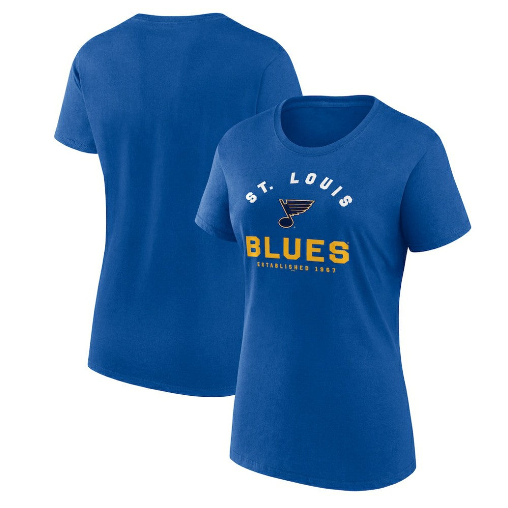 St. Louis Blues Logo Athletic Women's Unrivaled T-Shirt