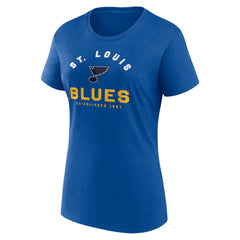 St. Louis Blues Logo Athletic Women's Unrivaled T-Shirt