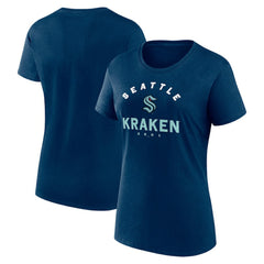 Seattle Kraken Logo Athletic Women's Unrivaled T-Shirt