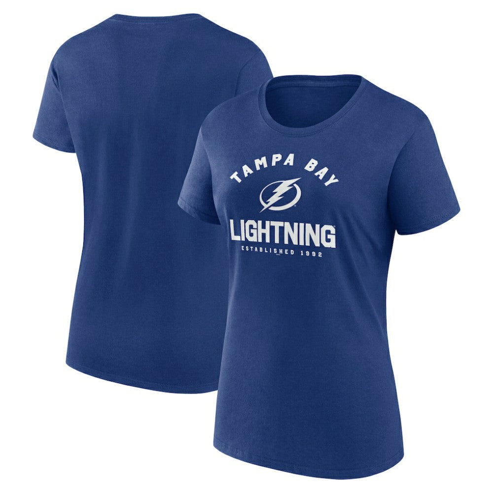 Tampa Bay Lightning Logo Athletic Women's Unrivaled T-Shirt