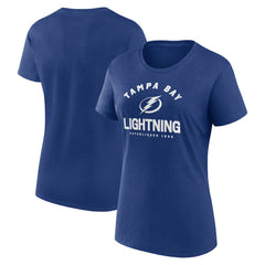 Tampa Bay Lightning Logo Athletic Women's Unrivaled T-Shirt