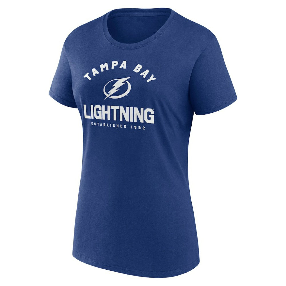Tampa Bay Lightning Logo Athletic Women's Unrivaled T-Shirt