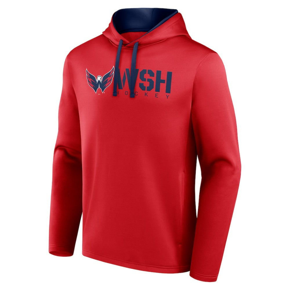 Washington Capitals Logo Athletic Head Start Pullover Hoodie