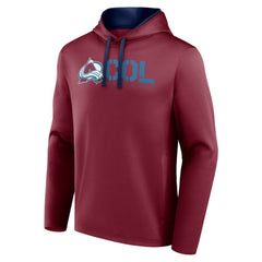 Colorado Avalanche Logo Athletic Head Start Pullover Hoodie