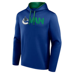 Vancouver Canucks Logo Athletic Head Start Pullover Hoodie