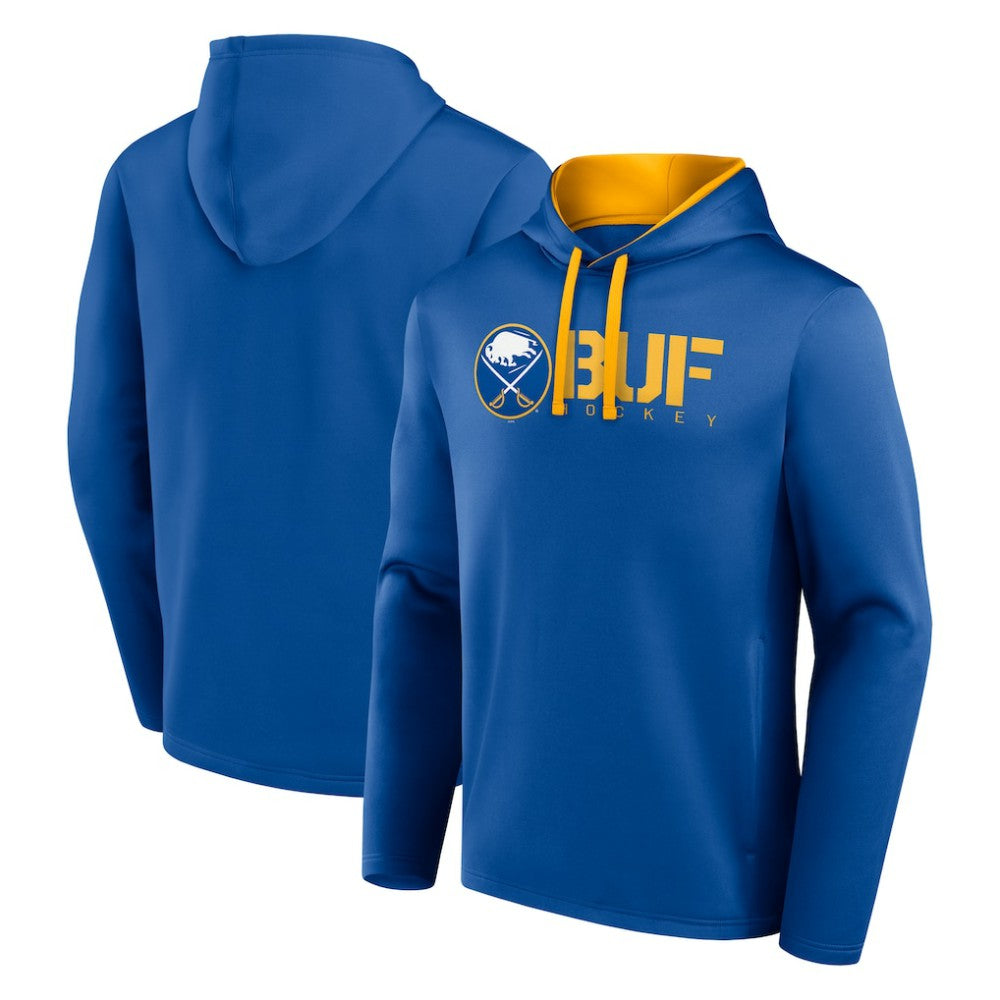 Buffalo Sabres Logo Athletic Head Start Pullover Hoodie