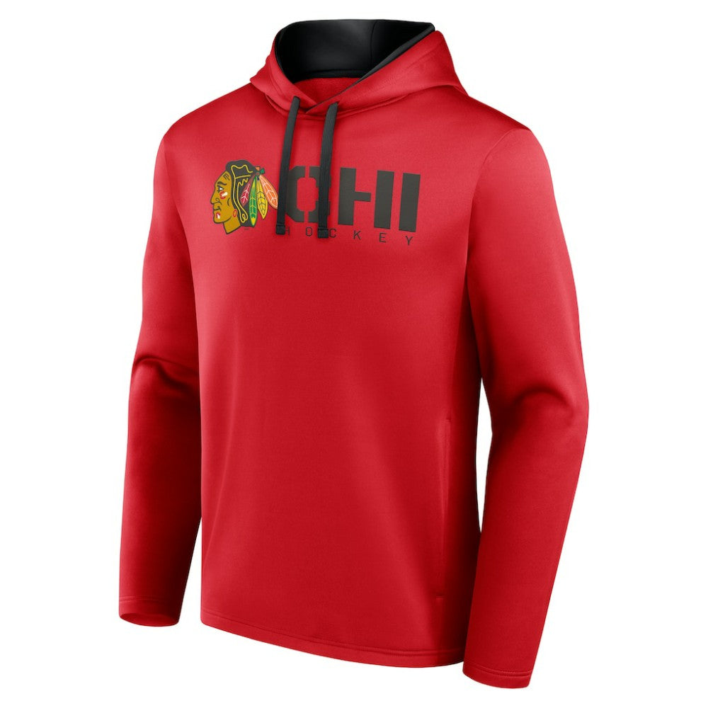 Chicago Blackhawks Logo Athletic Head Start Pullover Hoodie