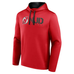 New Jersey Devils Logo Athletic Head Start Pullover Hoodie