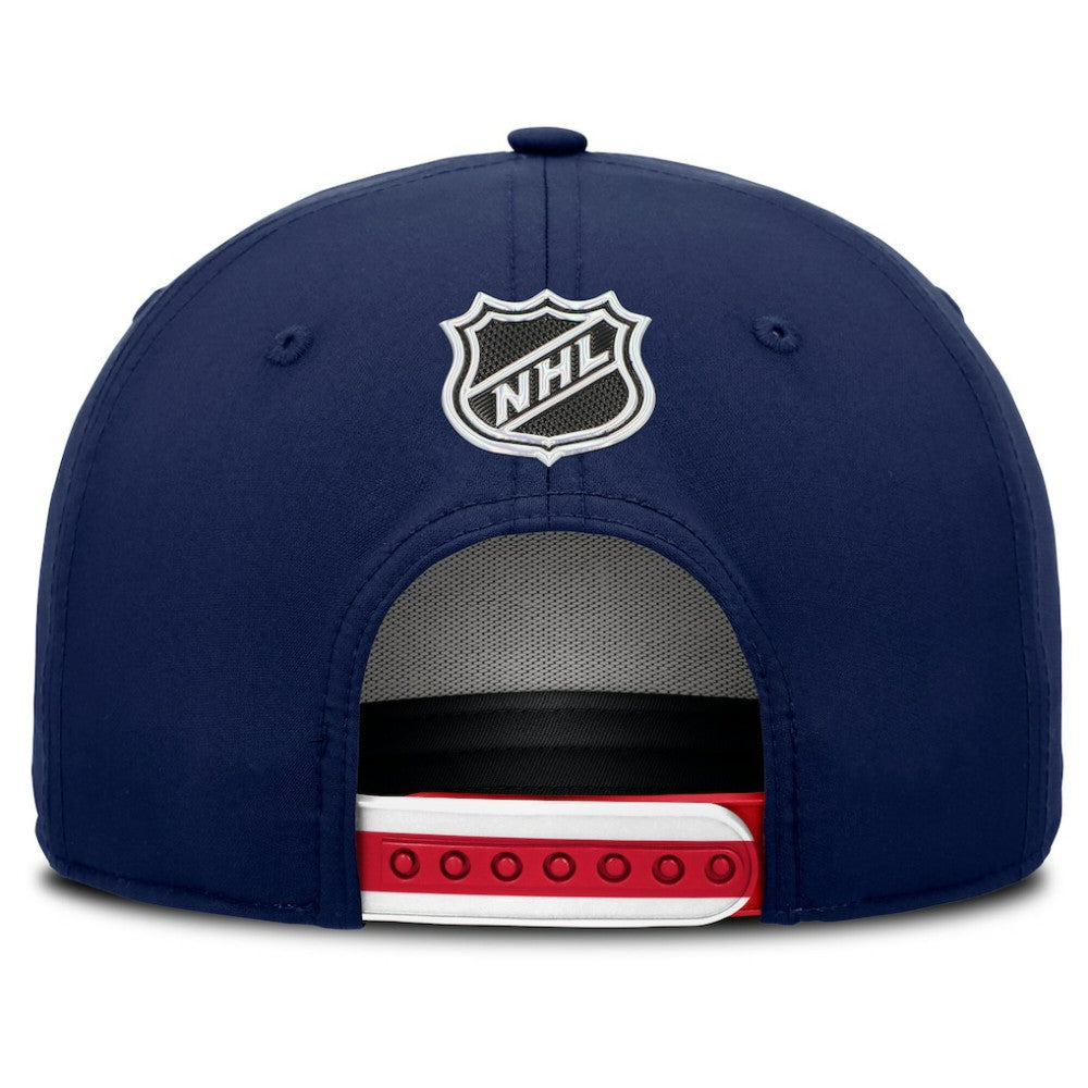 New York Rangers Fanatics 2025 NHL Draft Authentic Pro On-Stage Podium A-Frame Adjustable Hat