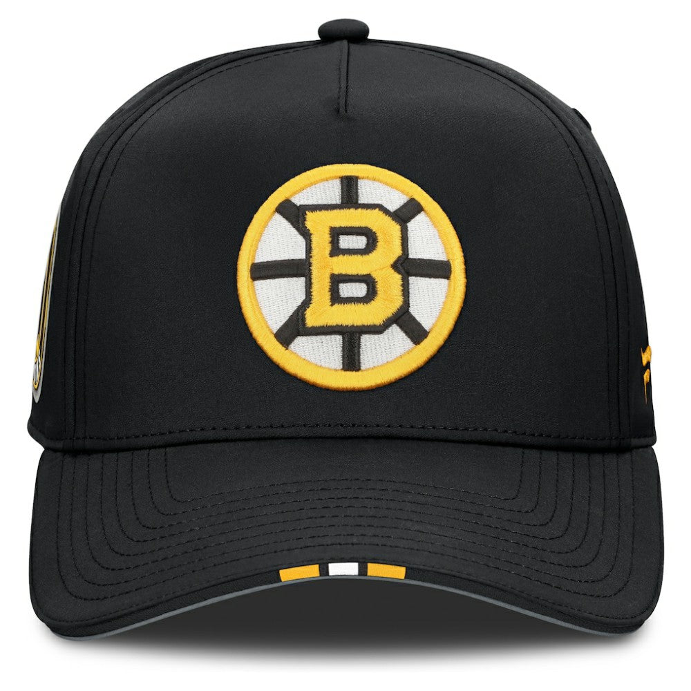 Boston Bruins Fanatics 2025 NHL Draft Authentic Pro On-Stage Podium A-Frame Adjustable Hat
