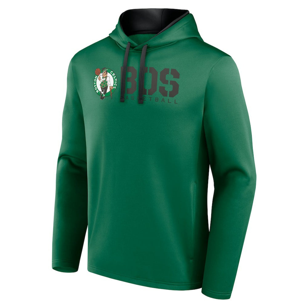 Boston Celtics Logo Athletic Head Start Pullover Hoodie - Kelly Green outlet