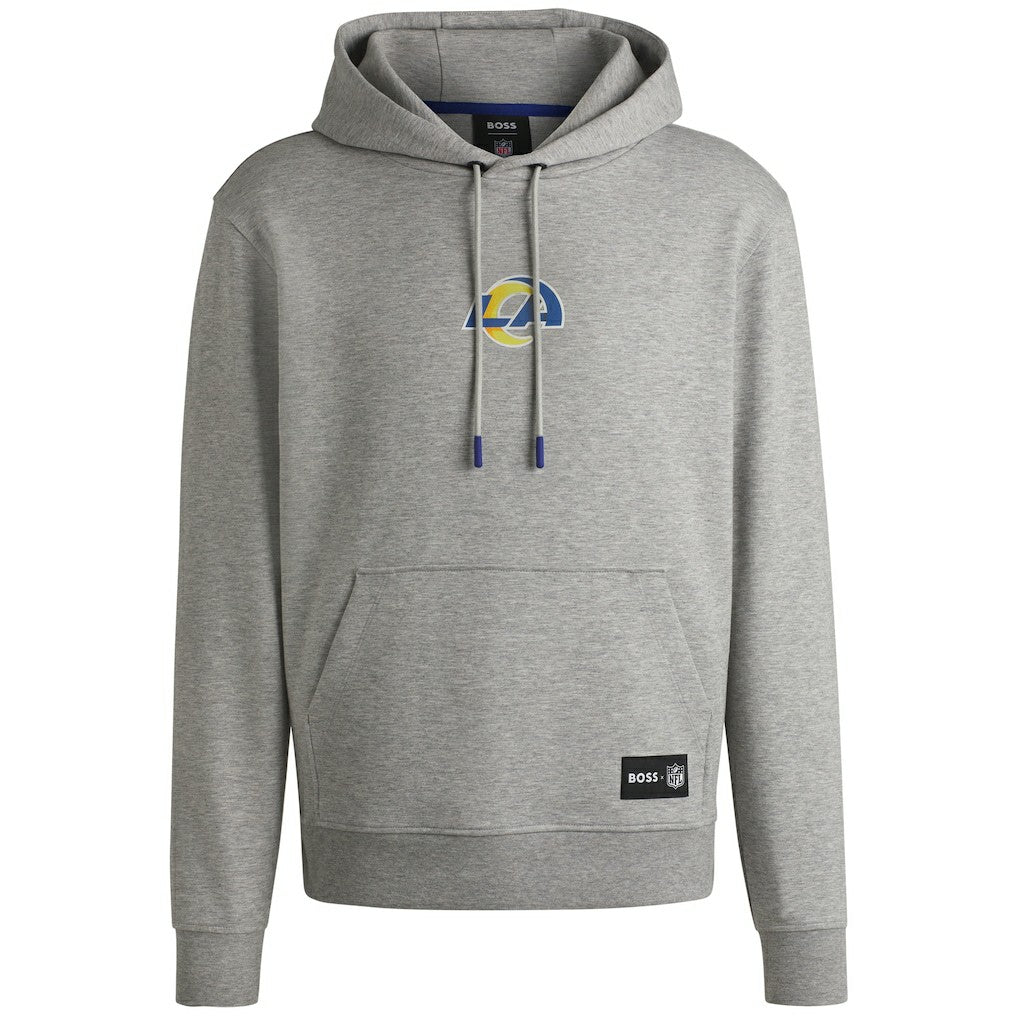 NFL Los Angeles Rams Hugo Boss Unisex Woodson Tri-Blend Hoodie