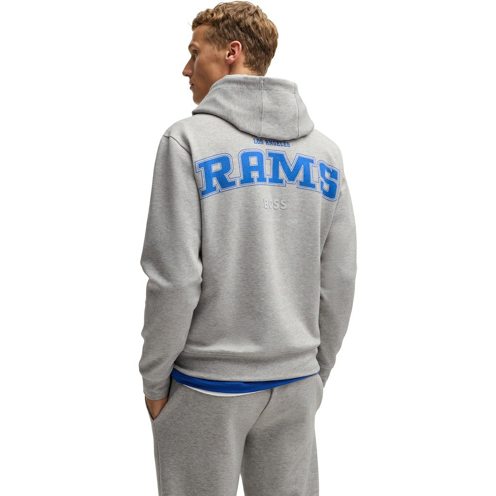 NFL Los Angeles Rams Hugo Boss Unisex Woodson Tri-Blend Hoodie