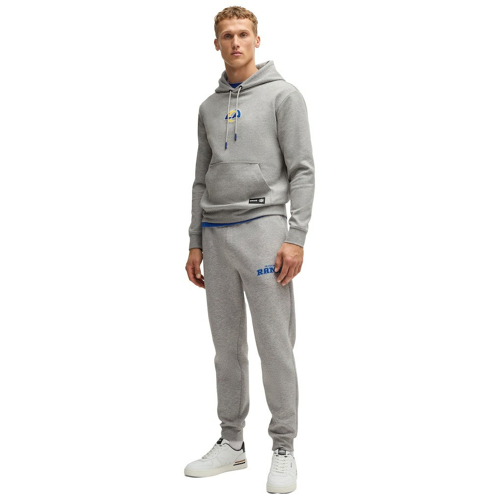 NFL Los Angeles Rams Hugo Boss Unisex Woodson Tri-Blend Hoodie