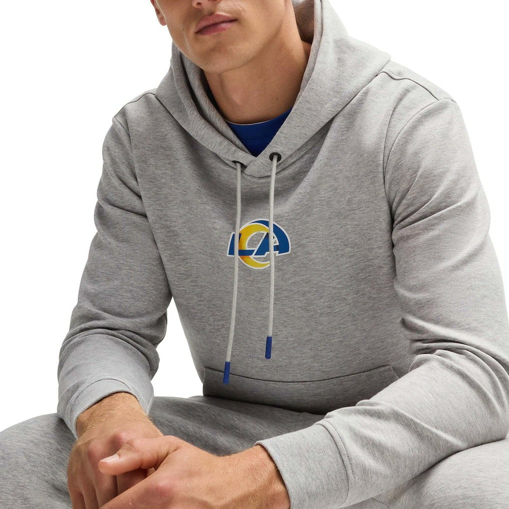 NFL Los Angeles Rams Hugo Boss Unisex Woodson Tri-Blend Hoodie