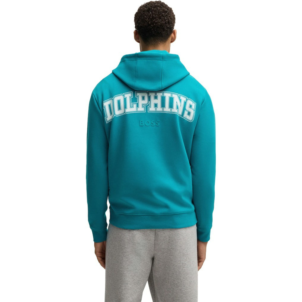 NFL Miami Dolphins Hugo Boss Unisex Woodson Tri-Blend Hoodie