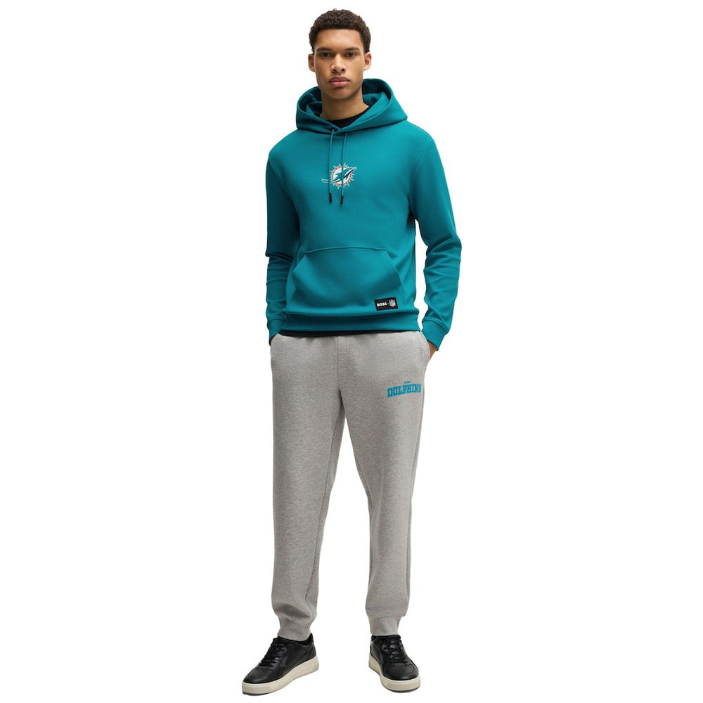 NFL Miami Dolphins Hugo Boss Unisex Woodson Tri-Blend Hoodie