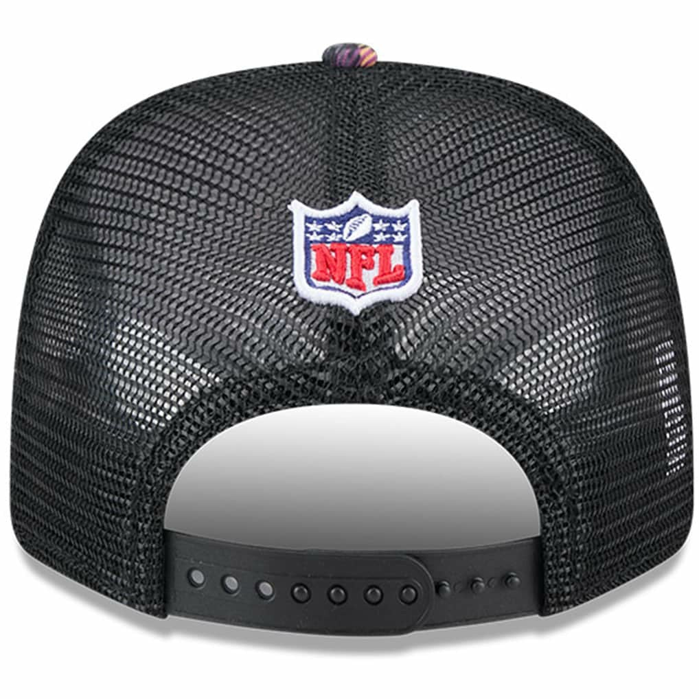 NFL Cleveland Browns 2024 NFL Crucial Catch Plaid 9SEVENTY Trucker Snapback Hat