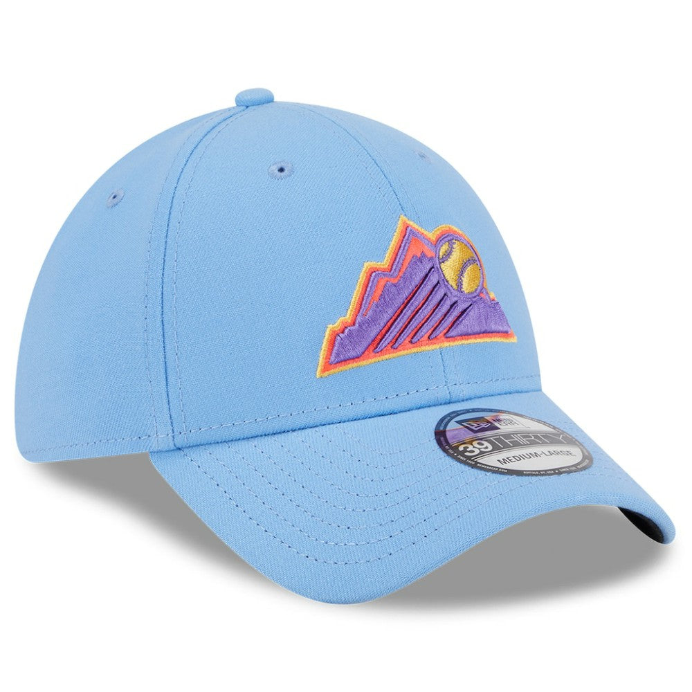 Colorado Rockies 2025 City Connect 39THIRTY Flex Hat - Light Blue | New Era