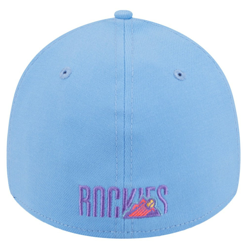 Colorado Rockies 2025 City Connect 39THIRTY Flex Hat - Light Blue | New Era