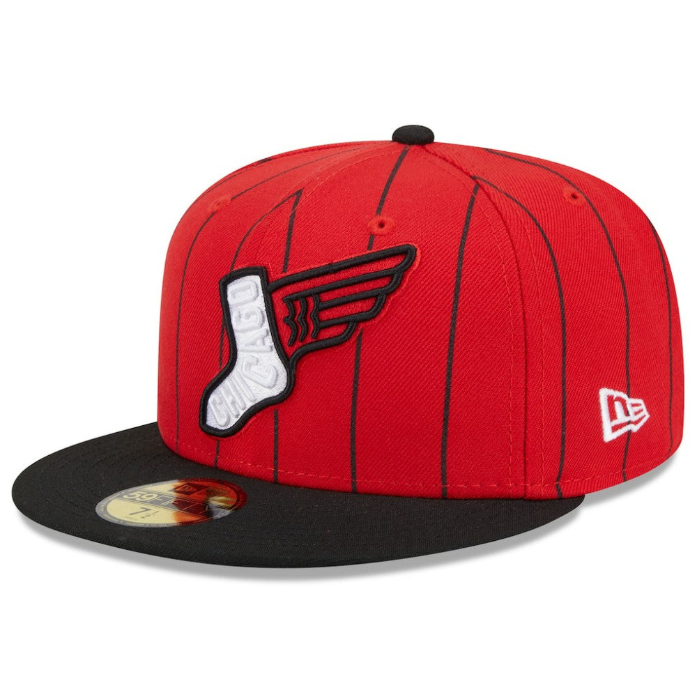 Chicago White Sox 2025 City Connect 59FIFTY Fitted Hat - Red/Black | New Era